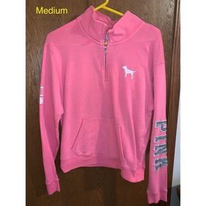 PINK by Victoria Secret quarter zip
